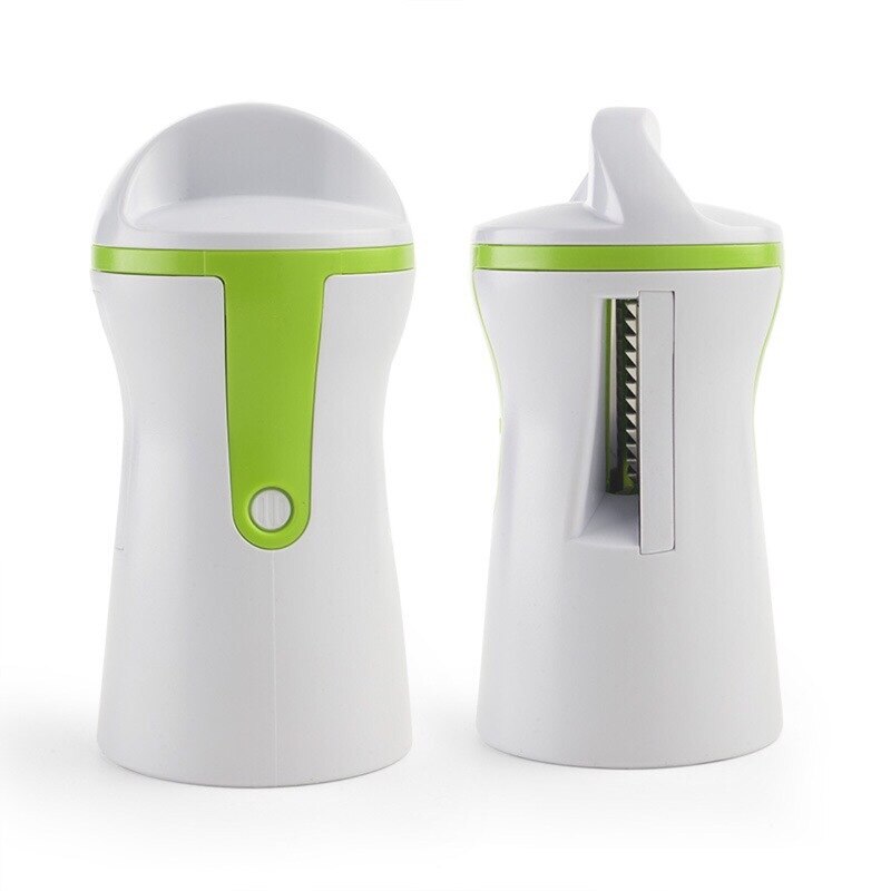 Multifunction Radish Spiral Grater Manual Stainless Steel Spiral Cutter Kichen Accessories