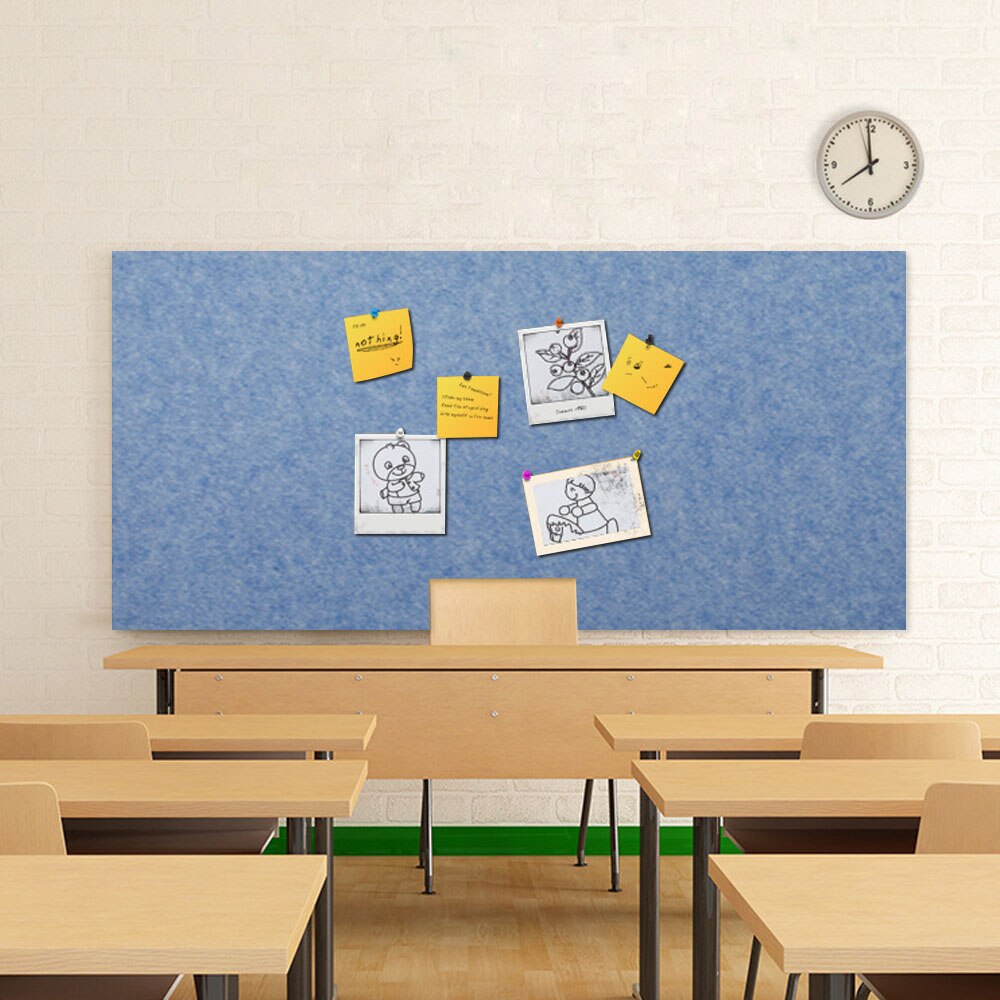 4PCS 30x45cm zelfklevende Vilt Muur Bulletin Memo Brief Bericht Board Prikbord Foto 'S Display Wall decoratie