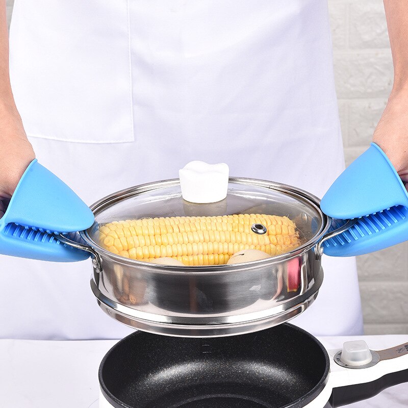 Ustensiles de Cuisine Anti en Silicone, Accessoires 2 pièces, ustensiles de Cuisine, Accessoires de Cuisine, ustensiles pour micro-ondes, Gadgets de Cuisine