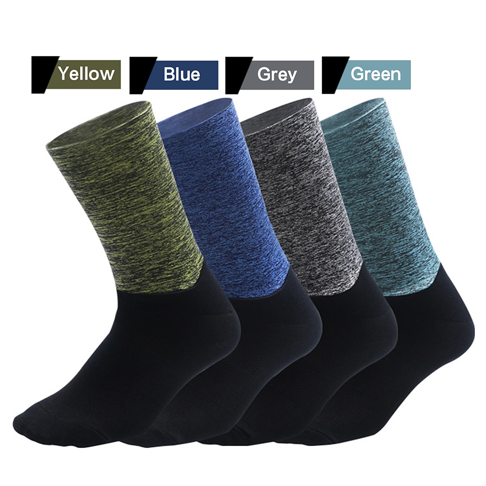 Fietsen Sokken Siliconen Anti Slip Dikke Warme Splitsen Enkel Sport Sokken Voor Outdoor Running Wandelen Basketbal
