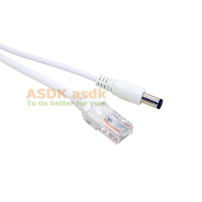 10/100/1000M PoE Splitter with IEEE 802.3af Standard &amp; 12V 1-2A Output Power over Ethernet for IP Camera
