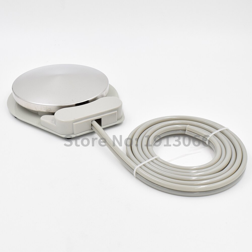 Dental 2 holes foot control switch with tube pedal Dental Valve dental materials dental chair unit