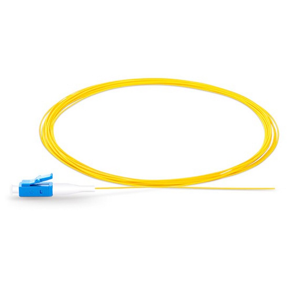 50PCS/lot LC/UPC fiber pigtail Simplex 9/125 Single Mode G657A1 G652D Fiber Optic Pigtail