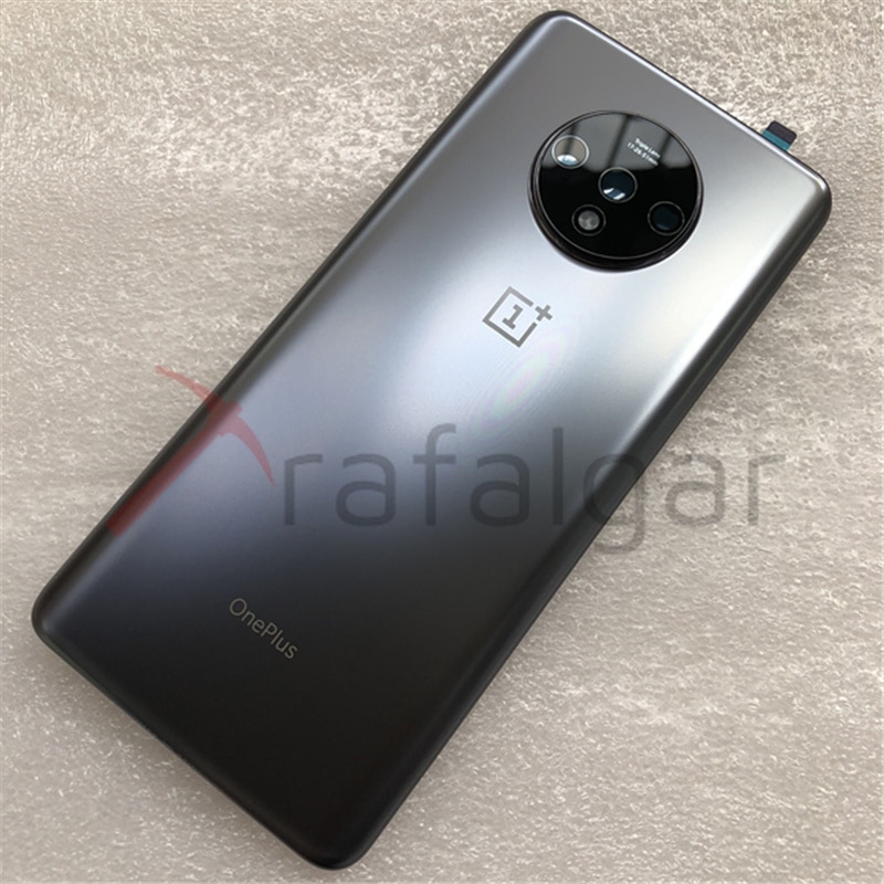 Originalt bagglascover oneplus 7 7t pro battericover one plus 7 t bagdørs cover oneplus 7t bagcover med kameralinse
