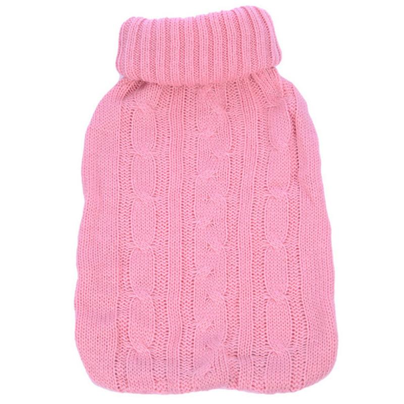 2000ml caldo acqua bottiglie caldo freddo-prova calore preservazione caldo acqua bottiglia coperchio prodotti larga lavorato a maglia caldo acqua Borsa coperchio: 02