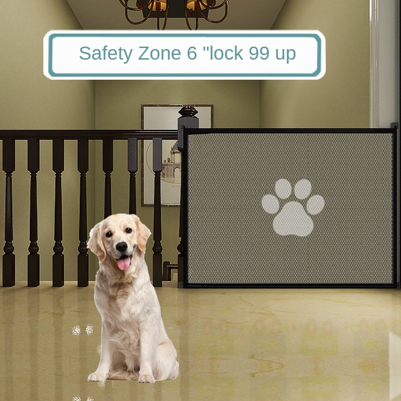 Pet Divider Fence Dog Divider Net Portable Folding Dog Barrier Safety Net Fence Free of Holes