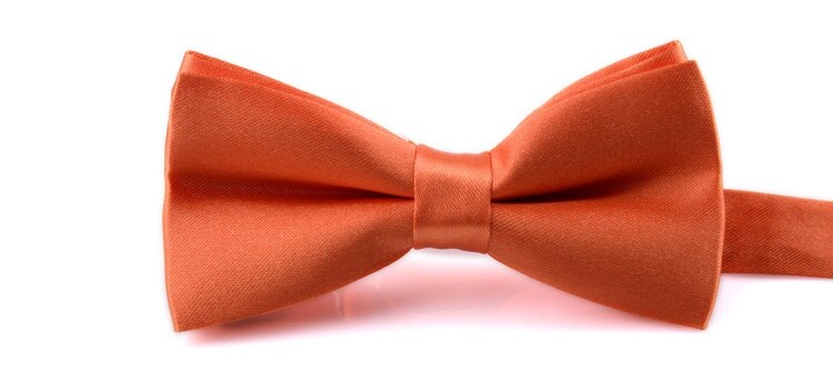 Small Bowties for Children Kids Boys Bow Tie Party Butterfly: Orange