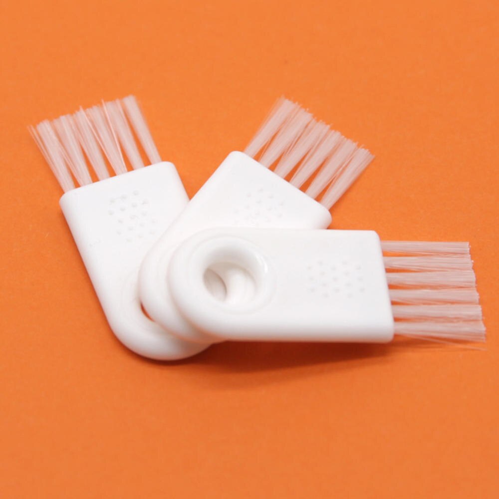 3 st/set rakborste multifunktionell pp material rakhyvel liten borste plast liten borstgap rengöringsverktyg för hushållsapparater: 1