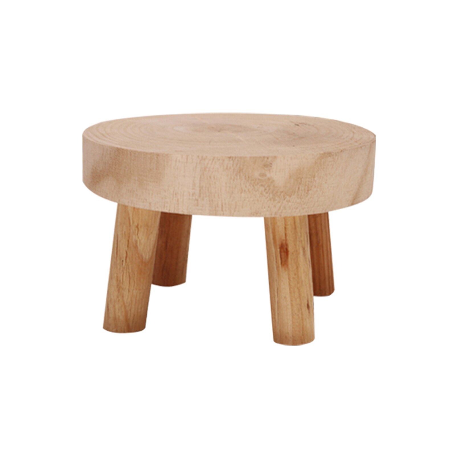 Garden Stool Wooden Holder Free Standing Home Decor Base Succulent Display Bonsai Plant Stand Indoor Outdoor Balcony Flower Pot: 1 M