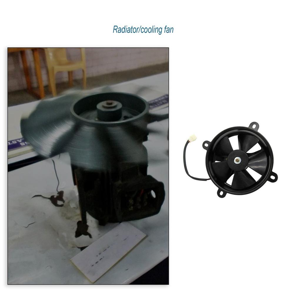 6 tommer radiator termo elektrisk køleventilator 150c 200cc quad snavs cykel atv buggy køleventilator