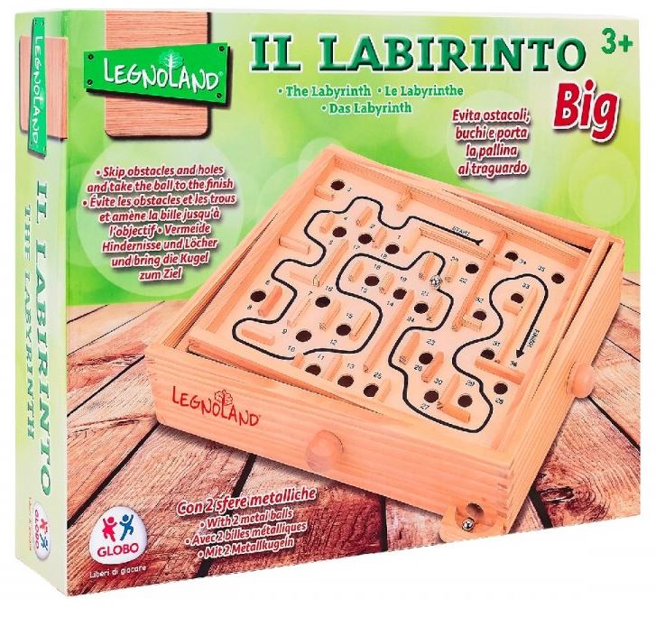 38156 laberinto de madera grande