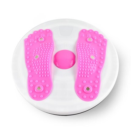 Plastic Waist Twisting Disc Board Body Building Fitness Equipment Twist Boards Foot Massage Plate Twister Exercise Gear: White