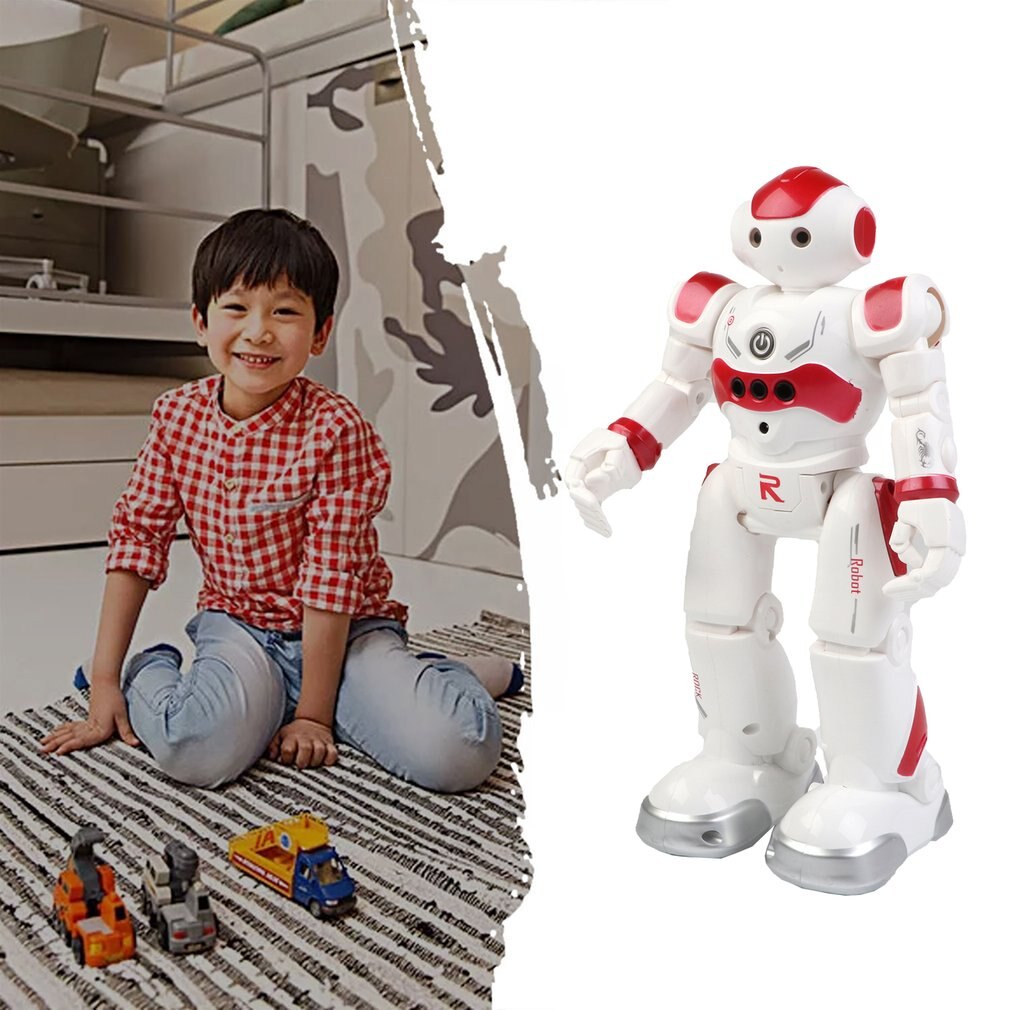 Intelligent Remote Control Robot For Early Education 500mah With Battery For Boys Usb Charging Children's Educational Toys