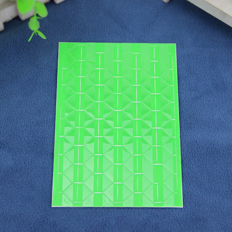 102 stk / ark pvc klistremerker diy fargerike hjørne utklippsbok papir fotoalbum ramme bilde dekorasjon 6 a 1351: Grønn