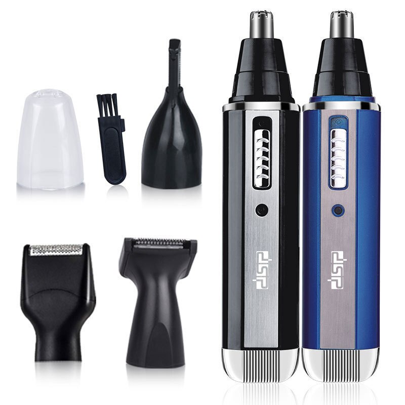 Rechargeable nose hair trimmer men's mini razor 4-in-1 sideburn eyebrow trimmer USB charging