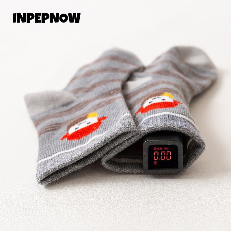 INPEPNOW-Calcetines divertidos de otoño para niños y niñas, de dibujos animados, para la escuela, WZ101,