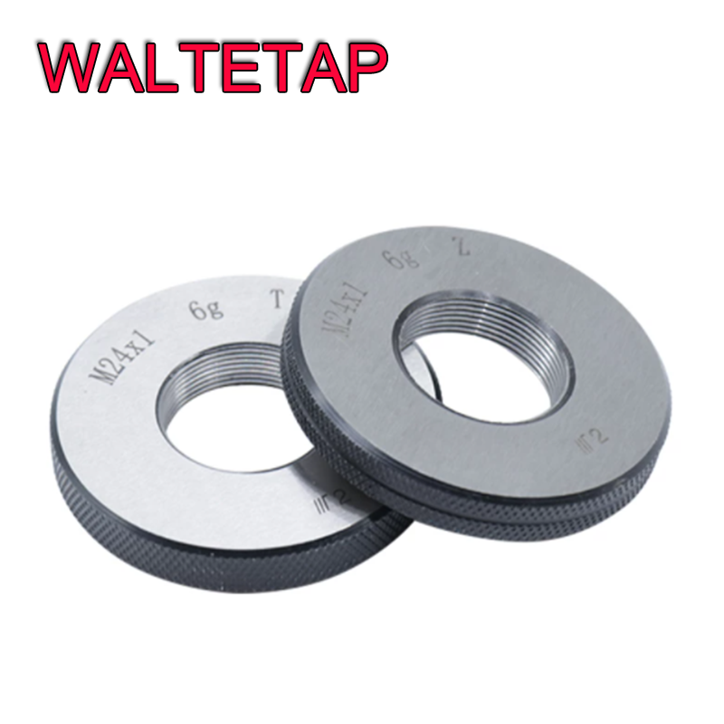 WALTETAP Thread Ring UNC/UNF Standard Gauge/plug Gauge Smooth Plug Gauge (1*plug gauge and 1*ring gauge) UNC1/2-13 2A T Z