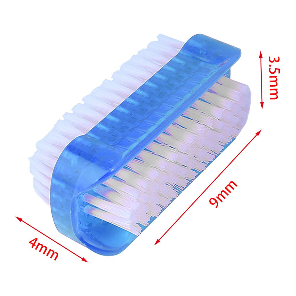 Escova elétrica dupla face para unhas, ferramenta prática para manicure, cuidados com as unhas, pedicure, lavagem das mãos, limpeza de pó