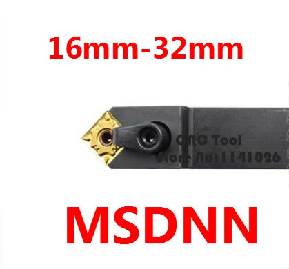 Angle 45 MSDNN1616H12 MSDNN2020K12 MSDNN2525M12 MSDNN2525M15 MSDNN3232P12 MSDNN3232P15/19 the Right/Left CNC Turning tools