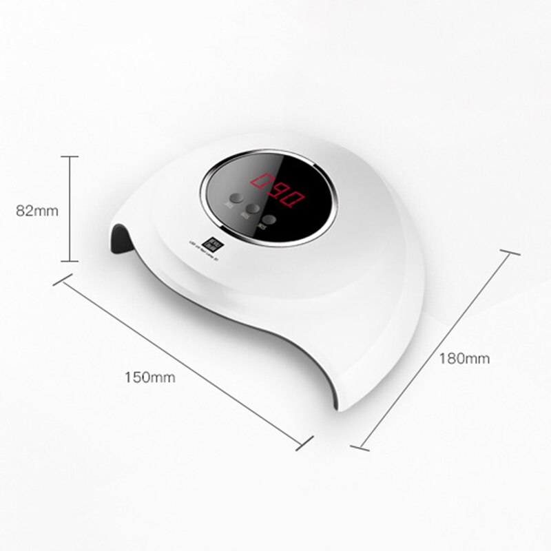 Lámpara UV de 36W/6W, lámpara LED para uñas, secador de uñas, luz solar para uñas de Gel de manicura, lámpara de secado para barniz de Gel, herramienta inteligente de sincronización para uñas