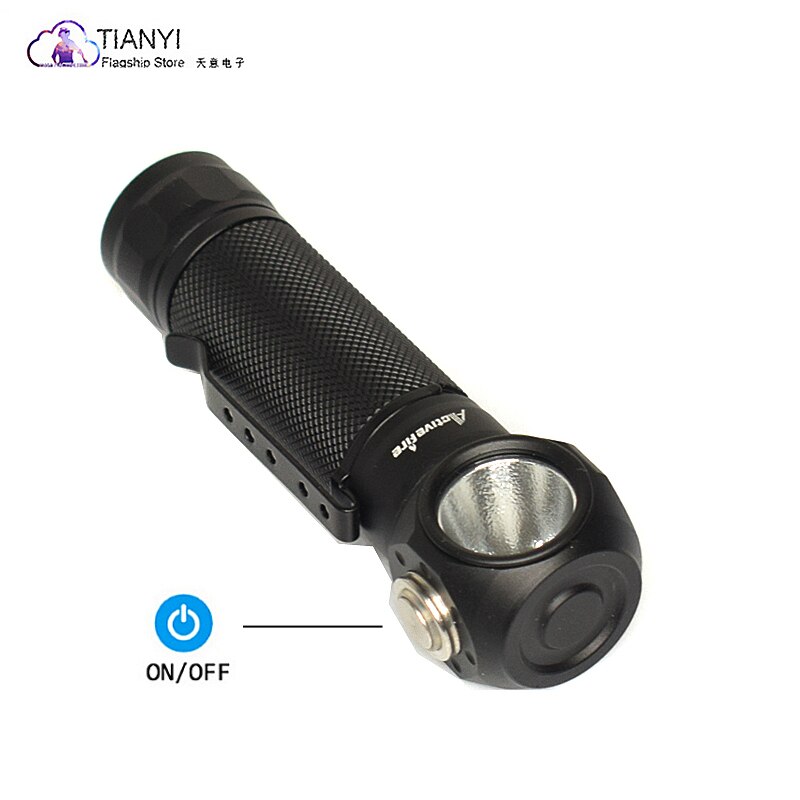 Krachtige draagbare led-zaklamp met verblindende verlichting in de hoek, oplaadbare staartmagneetverlichting van aluminiumlegering