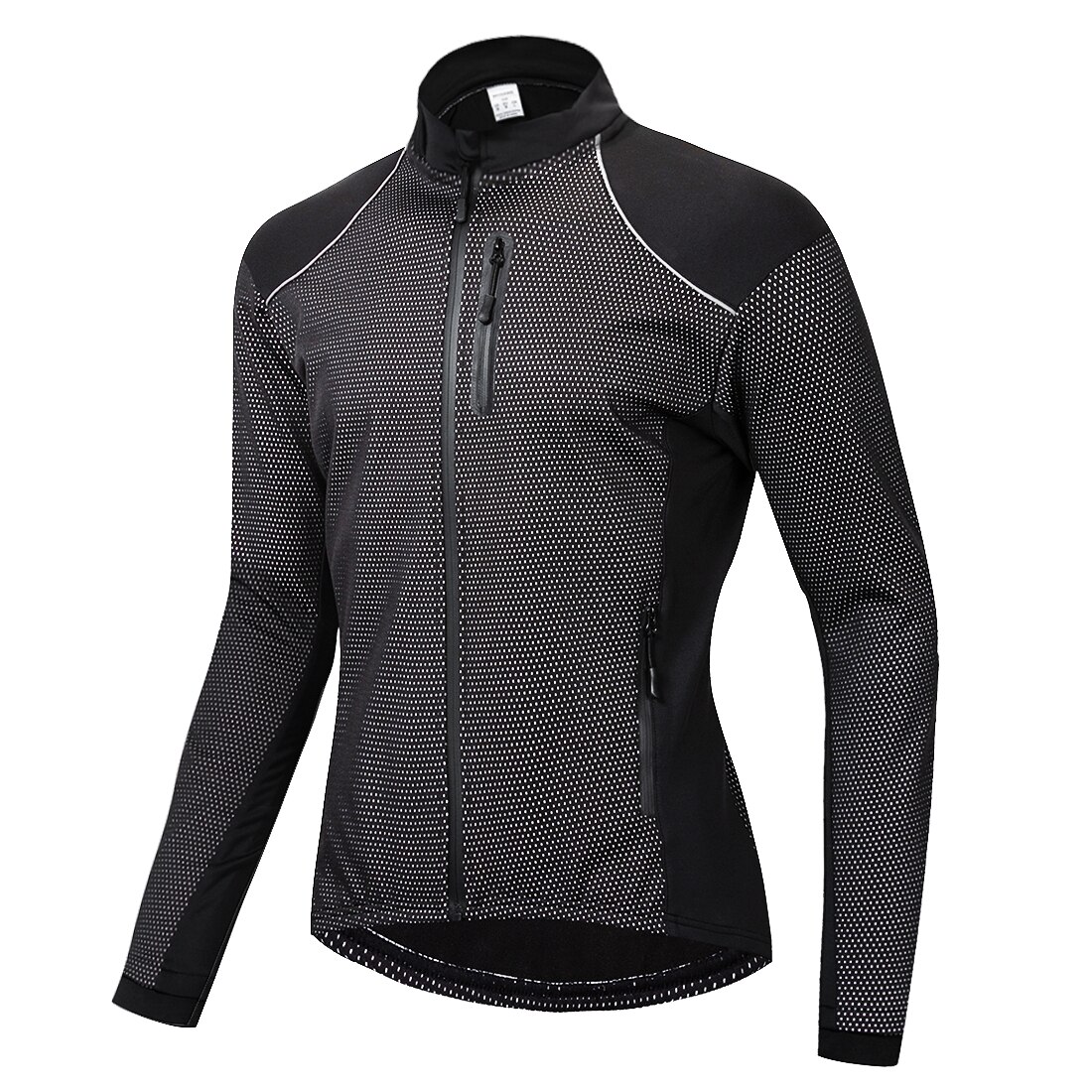 Winter reflecterende motorjas heren thermische fleece winddicht waterdichte lange mouwen jas kleding motorcross jassen: Bl235 / S