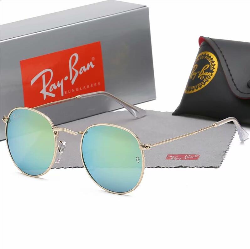Rayban-frete grátis 2020 novas chegadas para homens mulher caminhadas eyewear marca de alta qualidade sunglasse outdoor glasse rb3447