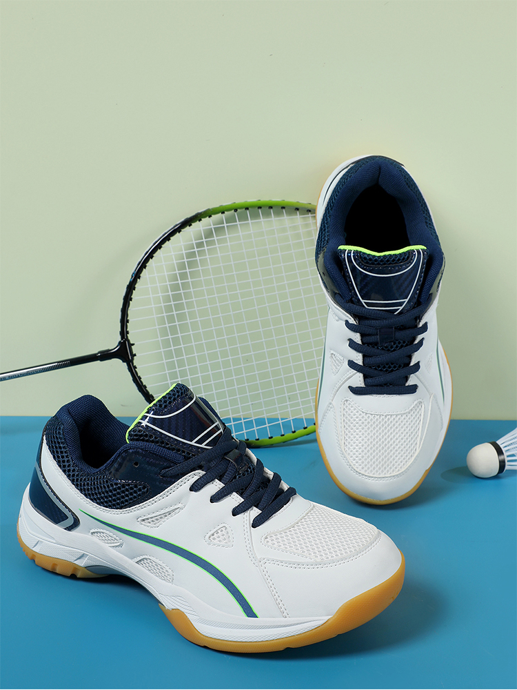 Badmintonschoenen Professionele tafeltennissportschoenen voor heren en dames mesh ademende knop Telescopische schoenveters Rubber antislip