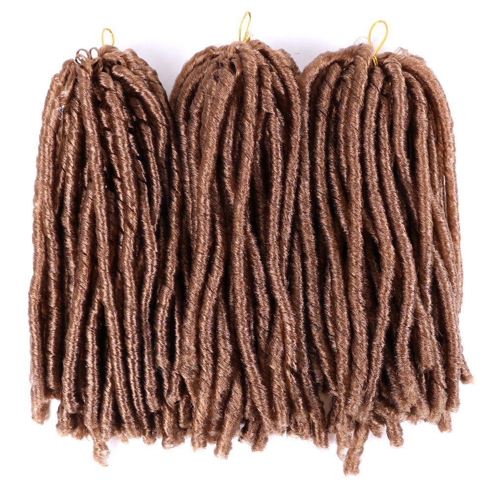 Glamo 14‘’soft locs crochet 70g/pc braids expressions braiding hair faux locs crochet hair jamaican bounce synthetic extensions: 27