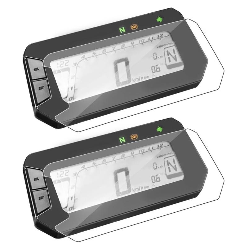 Krasbestendige instrumentenpaneelfolie voor crf 300l, 125 300l rally en msx 125 motorfietsen.