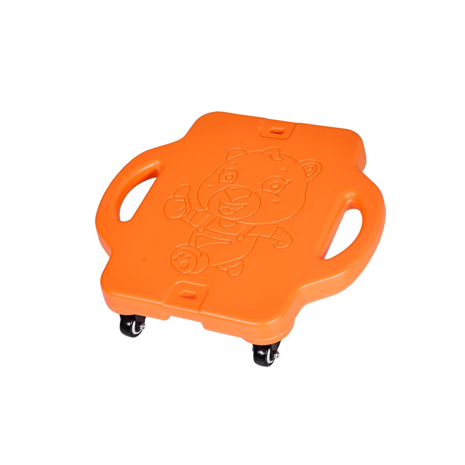Kids Plastic Vier Wiel Scooter Board Met Handgrepen Scooter Board Met Wielen Balans Auto Scooter Outdoor Oefening