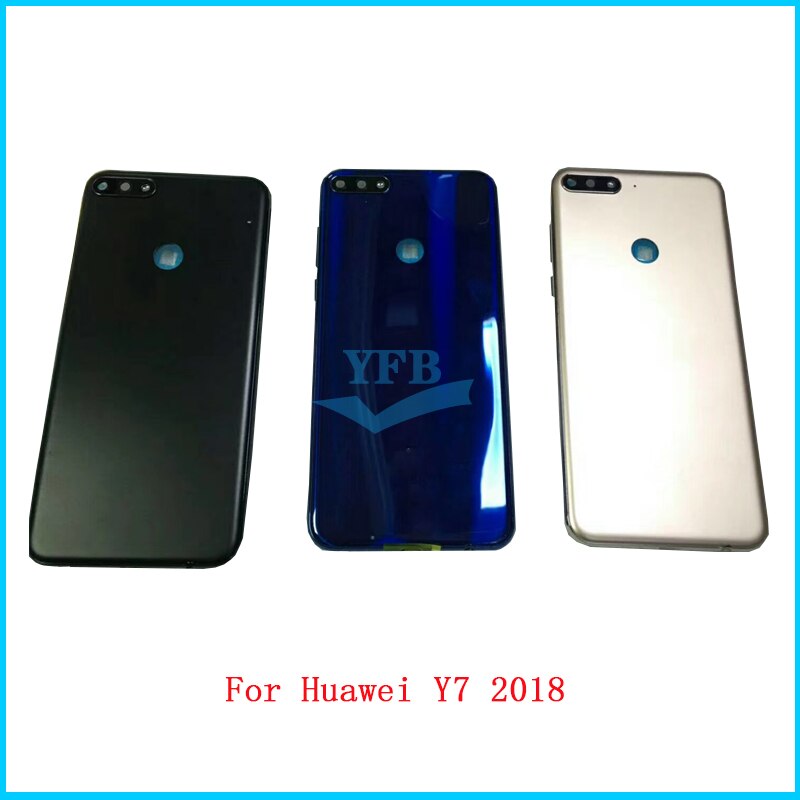 Back Cover Batterij Behuizing Cover Voor Huawei Y7 Y7 Batterij Back Cover Deur Achter Cover