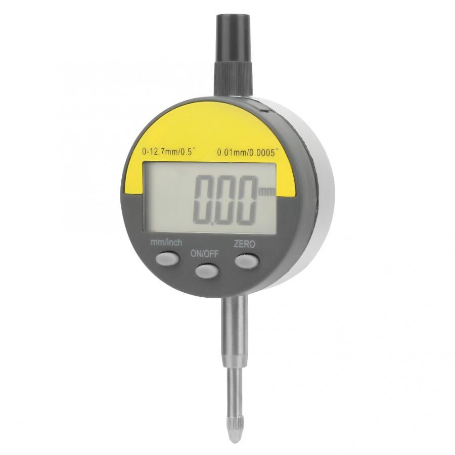 High Accuracy Full-screen Digital Display Dial Indicator Range Gauge 0-12.7mm Dial Test Indicator