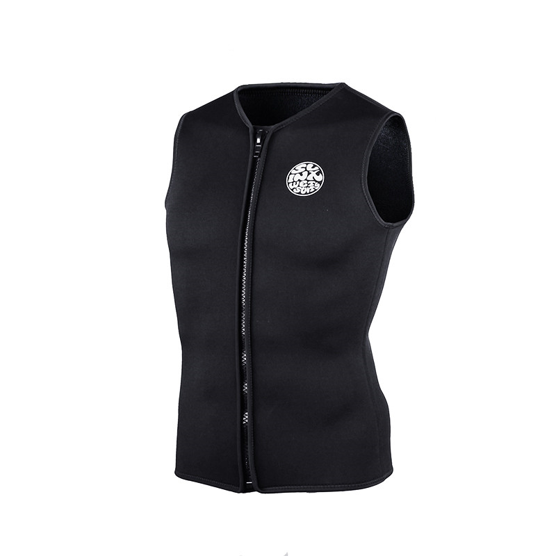 SLINX 3mm Neoprene Wetsuit Vest - Fleece Lined Sleeveless Dive Top for Men & Women: S