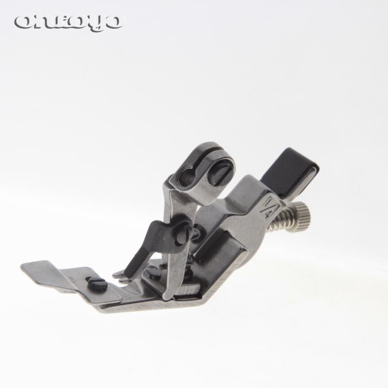 Industriel symaskine reservedele justerbar elastisk trykfod til juki 6714 overlock symaskine 1/4(6mm)