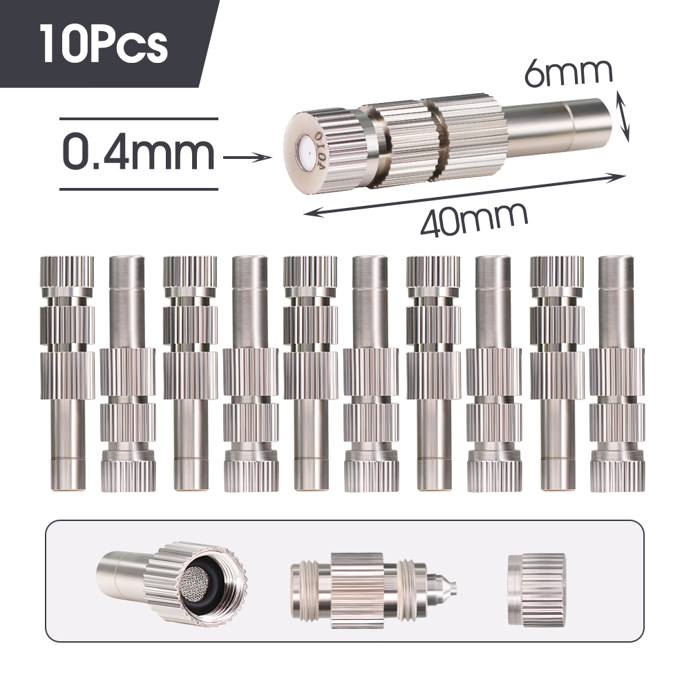 Weißer 6 mm PE-Schlauch-Schnellverbinder, 1/4 Zoll Schlauch-Schnellverschluss-Armaturen für Zuhause, Wasserreiniger, Gartenschlauch, Bewässerungssystemverbindungen: Grün