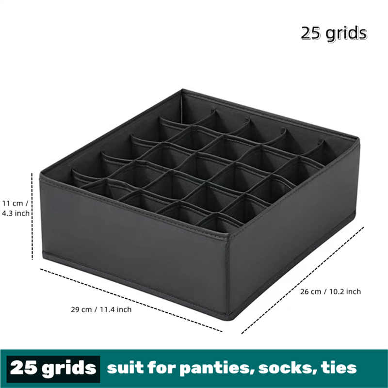Lade Ondergoed Sokken Beha Opbergdoos Kleding Organizer Ondergoed Tas Huishoudelijke Garderobe Box Kast Lade Organizer: Paars