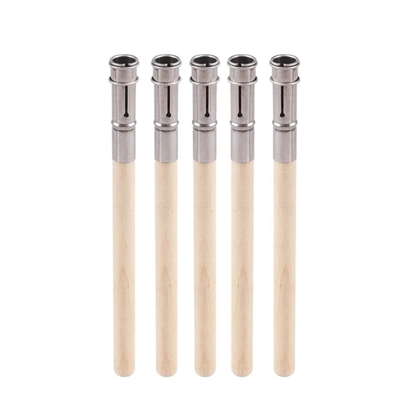 Estensore per matita in legno regolabile 2 pezzi, staffa per schizzi, strumenti di scrittura, estensore, fornitura di matite