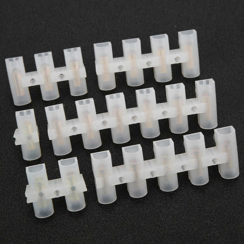 Terminal Blok Uitstekende Geleidbaarheid Praktische Draad Connector Blok Voor Fabriek Elektriciteit Voor Huishoudelijke Elektriciteit Voor Hotel