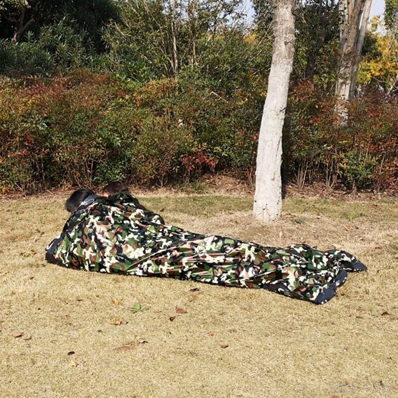 Foldable Survival Double Sleeping Bag Warm Emergency Multipurpose PE Aluminum My13 20
