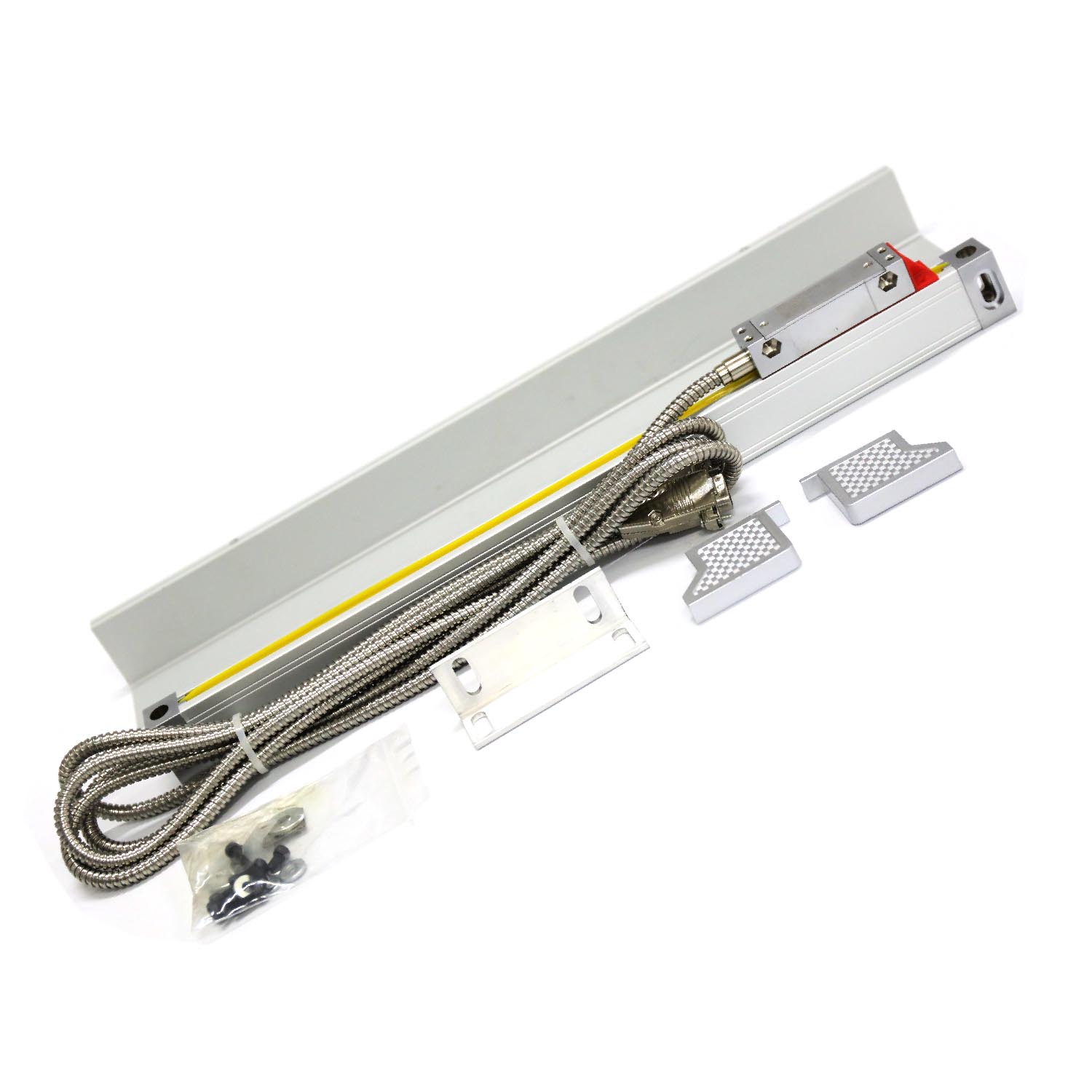 Thin High Precision 0.005mm Slim Linear Scale TTL 50 100 150 200 250 300 350 400mm 20x28mm Small Encoder Grating Ruler Sensor