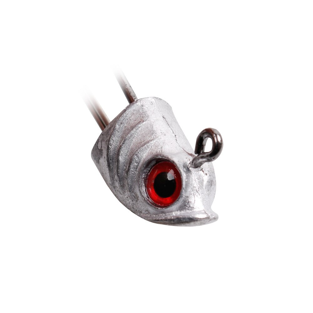 Anzuelo con cabeza de pez, anzuelo con cabeza plomada de plomo, 7g, 10g, 17g, señuelo para anzuelo de pesca, accesorios de aparejos de pesca, 1 Uds.