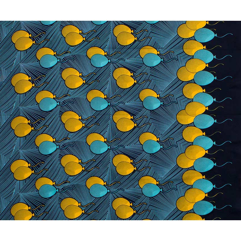 African Polyester Wax Fabric Exquisite Printed Fabric Ankara Real Wax For Dress Latest