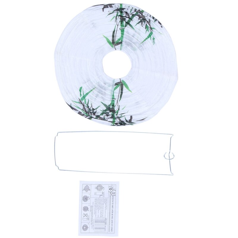 Lámpara de papel de estilo Oriental, 2 piezas, 30Cm, decoración, flor de ciruelo