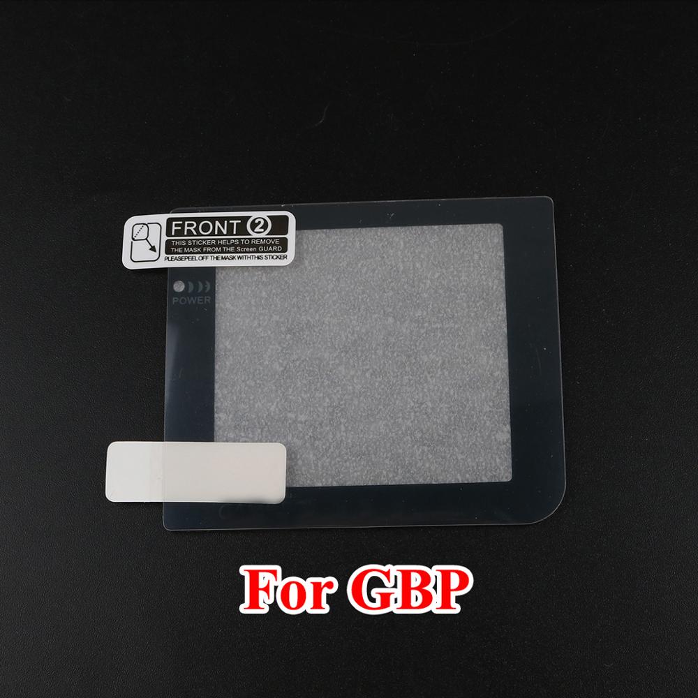 YuXi LCD Screen Protector Beschermende Film voor Gameboy Kleur voor GBA GBA SP GBC GB GBP voor GBM Plastic Clear beschermende Film