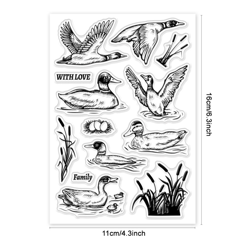 Black Cat Clear Stamps for DIY Scrapbooking Cat Border Silicone Stamp Seals Transparent Stamps for Cards Making Photo Album: Light Grey