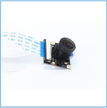 Modulo Fotocamera Raspberry Pi - Obiettivo Fisheye 5MP - 160 Gradi FOV - OV5647 - per Pi 2/3/4: Non visione notturna
