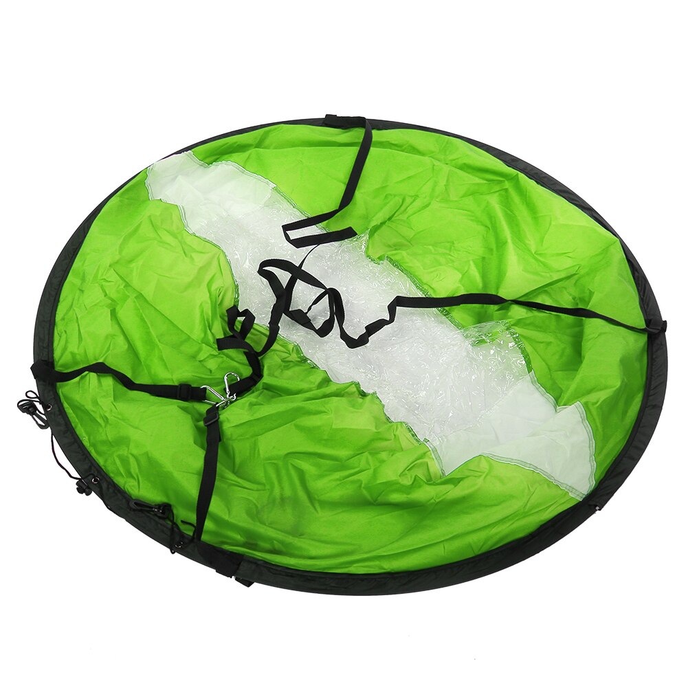 Collapsible Kayak Boat Wind Sail Portable PVC Folding Paddle Board Sailing Canoe Downwind Sails with Clear Window