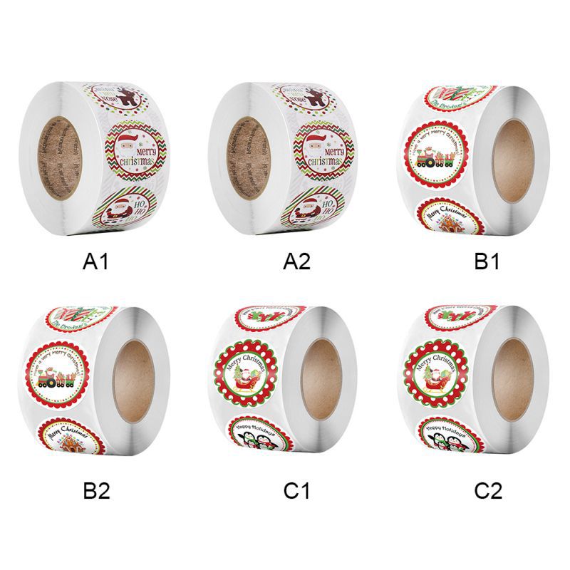 HENBRANDT 144 X Christmas Stickers  12 Sheet  Mini Xmas Stickers For Children Mixed Designs Santa Claus Elf Rudolph Reward Stickers Festive Stocking Advent Calendar Fillers For Girls And Boys