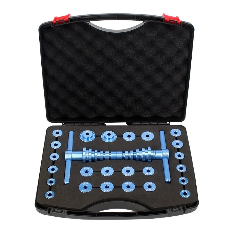 Fiets Dragende Extractie Installatie Tool Wiel/Hub Lager Druk Set Fiets Zachte Staart Frame Druk Tool